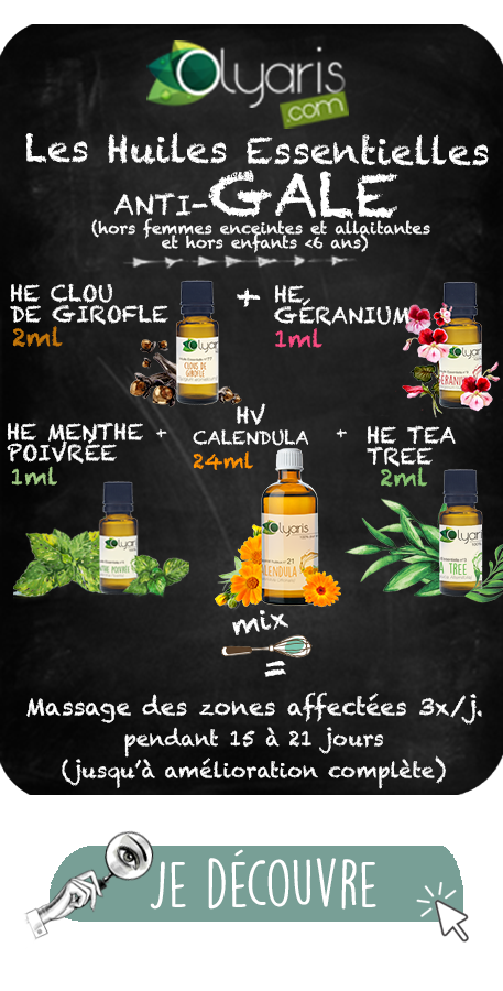 Les Huiles Essentielles contre la Gale : la solution naturelle par Olyaris